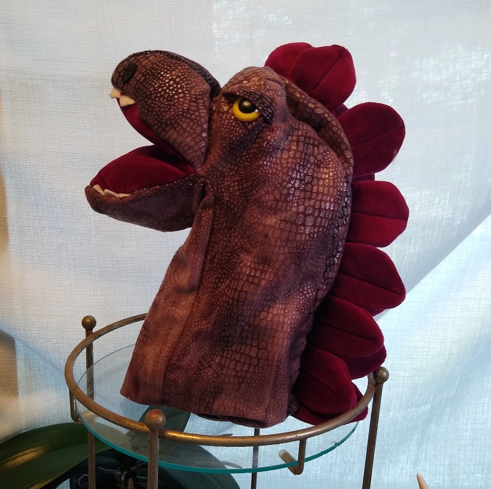Purple Dragon Puppet π²π - Picture 3 of 5